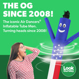 LookOurWay Air Dancers Wacky Waving Inflatable Tube Man Set - 10 Feet Tall Inflatable Dancing Man with Blower - Red