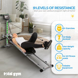 Total Gym APEX Versatile Indoor Home Gym Workout Total Body Strength Training Fitness Equipment