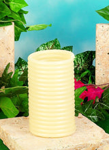 Candle by the Hour 80-Hour Vertical Candle, Eco-friendly Natural Beeswax with Cotton Wick