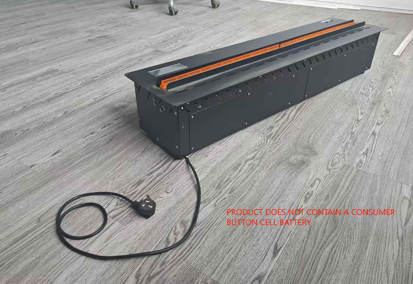 36 inch Water Vapor Fireplace 3D Atomizing Fireplace Recessed Electric Fireplace Remote Control with Timer Touch Simulation Flame Touch Flame Multiple Colors and Flame Adjustment