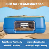 ChompSaw | The Ultimate Kid-Safe Power Tool for Cutting Cardboard | STEM + STEAM Educational Toy for Boys and Girls Ages 5+ | Upcycle Cardboard for Hands-On Learning & Creative Projects