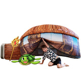 The Original Patented AirFort - Build A Fort in 30 Seconds, Inflatable Fort for Kids, Play Tent for 3-14 Years, A Playhouse Where Imagination Runs Wild, Fan not Included (Starry Night)