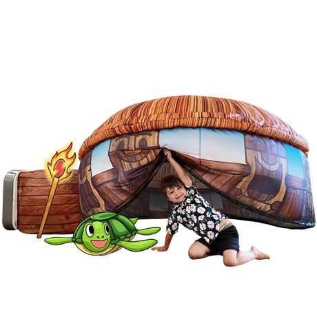 The Original Patented AirFort - Build A Fort in 30 Seconds, Inflatable Fort for Kids, Play Tent for 3-14 Years, A Playhouse Where Imagination Runs Wild, Fan not Included (Starry Night)