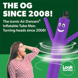 LookOurWay Air Dancers Wacky Waving Inflatable Tube Man Set - 10 Feet Tall Inflatable Dancing Man with Blower - Red