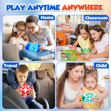 Squishy Sensory Toys for Kids - 4 Pack Fidget Toy Sensory Maze for Autism - Stress Relief Toys for Calm Down - Squeeze Fidget Toy Filled Goo, Glitter, Prizes for Kids Classroom,Classroom Must Haves