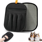 Pet Hair Removal Glove for Cats & Dogs, 2025 Newly Upgraded Five-Finger Electrostatic Pet Hair Gloves, Reusable Pet Hair Remover Tool for Clothing, Couch, Carpet, Car Seat