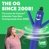 LookOurWay Air Dancers Wacky Waving Inflatable Tube Man Set - 10 Feet Tall Inflatable Dancing Man with Blower - Red