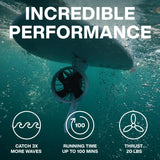 Fin - Electric Motor for Surfboards, SUPs and Kayaks. Lightweight, Compact, and Shockingly resistant Electric Fin with Remote Control. (Boost Fin)