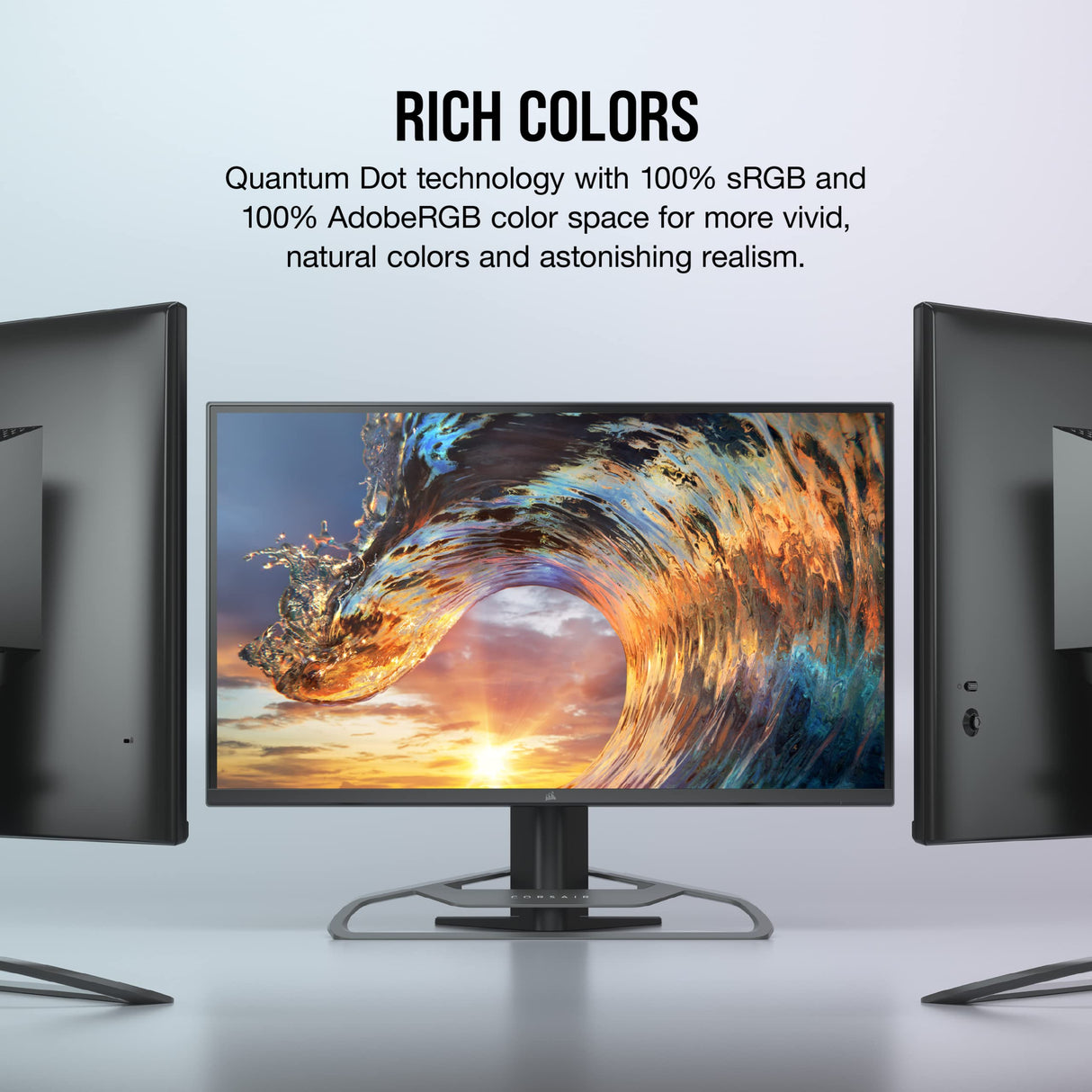 Corsair 45-Inch 240Hz OLED Gaming Monitor - 3440x1440, 0.03ms Response, G-SYNC/FreeSync Compatible