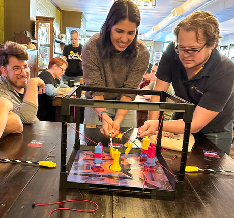 Tiny Laser Heist – Hilarious 3D Heist Game, Outsmart & Negotiate for The Loot, Fun Cooperative Board Game for Ages 12+, Perfect for Game Nights & Parties, 3-6 Players