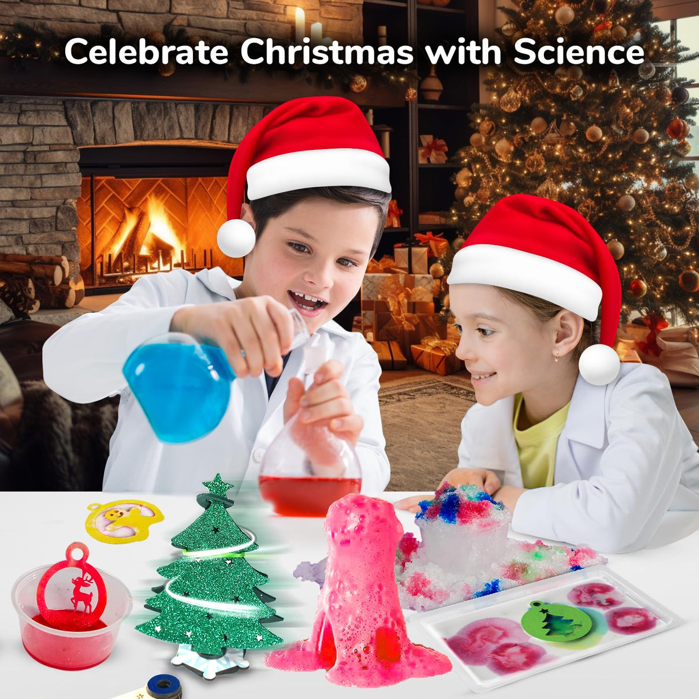 Smartivity Glow Magic Science Kit for Kids Ages 6-7-8-9-10-11-12 Years | 20 Amazing Science Experiments I Birthday Gifts for Boys & Girls | STEM Kit Toy for 6-12 Years Old