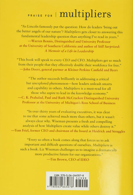 Multipliers, Revised and Updated: How the Best Leaders Make Everyone Smarter