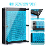 3D Pin Art Sensory Toys for Kids 5-7, Pin Art Board Impression Sensory Toys for Kids with Autism, Autism Gifts for Autistic Children Age 3, 4, 5, 6, 7, 8, 9, 10+ Years Old Boys Girls