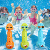 Summer Pool Toys Underwater Diving Games Dive Sticks Duck 3-Pack
