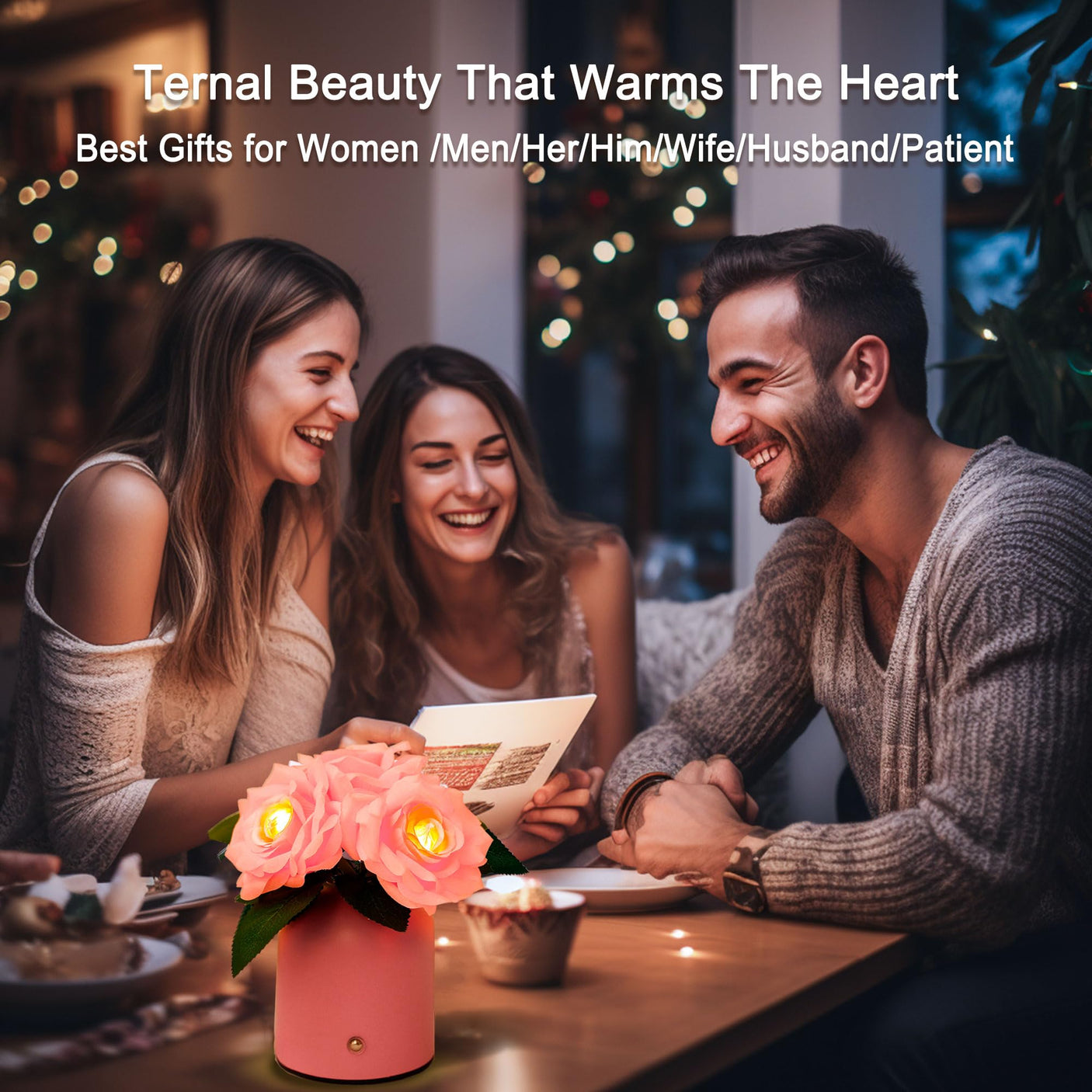 Sunflower LED Lamp for Women, Mother's Day Ideal for Bedroom Decor Sunflower Gifts for Mom Grandma Teacher Aunt Girlfriends Coworker Friend Wife Mothers Anniversary Birthday Christmas