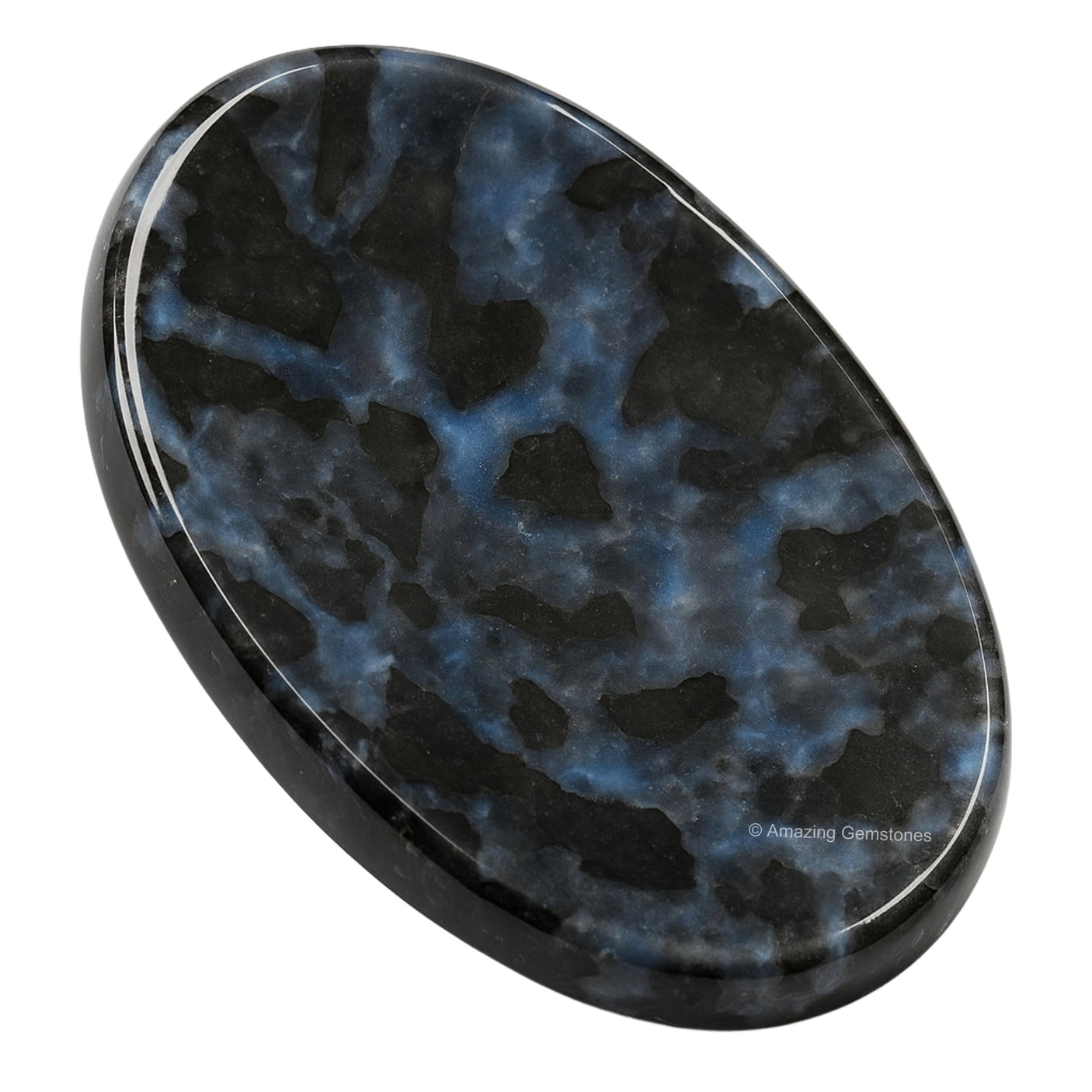Amazing Gemstone Labradorite Worry Stone, Healing Crystals - Piedra Crystal Fidget for Gift, Meditation, Calming, Relaxation, Stress Relief