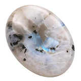 Amazing Gemstone Labradorite Worry Stone, Healing Crystals - Piedra Crystal Fidget for Gift, Meditation, Calming, Relaxation, Stress Relief
