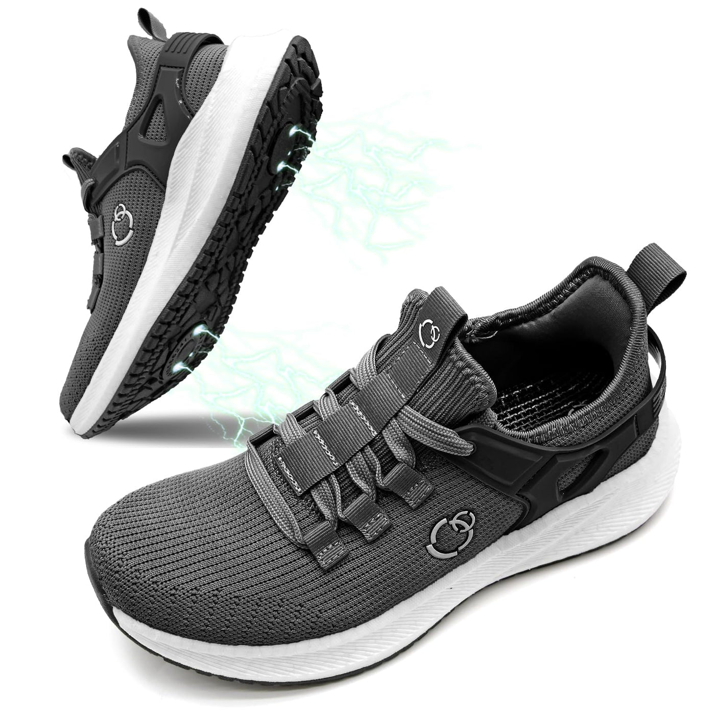 Grounding Earthing Shoes with Breathable Mesh Upper Conductive Grounded Shoes for Men Women