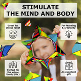 SHASHIBO Holographic Shape Shifting Box - STEM Magnetic Fidget Cube That Transforms Into Over 70 Shapes, Download Fun in Motion Toys Mobile App (Vapor)
