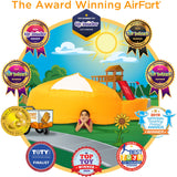 The Original Patented AirFort - Build A Fort in 30 Seconds, Inflatable Fort for Kids, Play Tent for 3-14 Years, A Playhouse Where Imagination Runs Wild, Fan not Included (Starry Night)