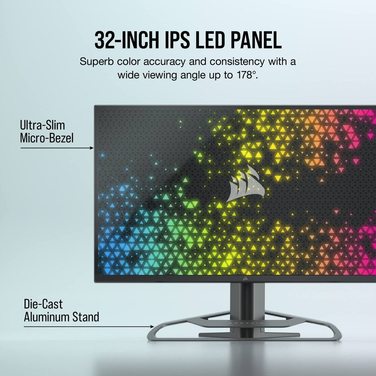 Corsair 45-Inch 240Hz OLED Gaming Monitor - 3440x1440, 0.03ms Response, G-SYNC/FreeSync Compatible