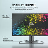 Corsair 45-Inch 240Hz OLED Gaming Monitor - 3440x1440, 0.03ms Response, G-SYNC/FreeSync Compatible