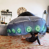 The Original Patented AirFort - Build A Fort in 30 Seconds, Inflatable Fort for Kids, Play Tent for 3-14 Years, A Playhouse Where Imagination Runs Wild, Fan not Included (Starry Night)