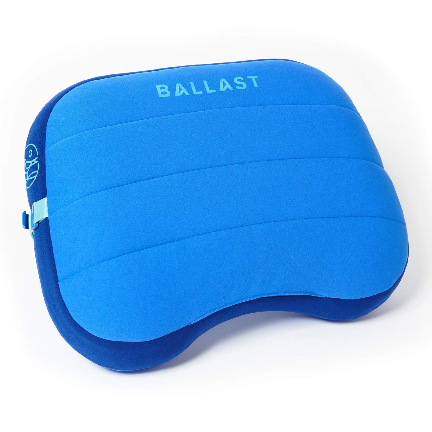 Ballast Beach Pillow – Comfy, Durable & Compact, Stays Put on Windy Beaches with Patented Sand Pouch, Inflatable Pillow for Beaches, Pools, Camping, Festivals and Travel (Island Paradise)