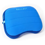 Ballast Beach Pillow – Comfy, Durable & Compact, Stays Put on Windy Beaches with Patented Sand Pouch, Inflatable Pillow for Beaches, Pools, Camping, Festivals and Travel (Island Paradise)