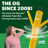 LookOurWay Air Dancers Wacky Waving Inflatable Tube Man Set - 10 Feet Tall Inflatable Dancing Man with Blower - Red