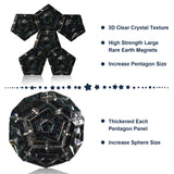 Magnetic Fidget Sphere Stress Relief Toys for Adults Kids, Anxiety Sensory Fidget Toys with Strong Neodymium Magnets, Desk ADHD Focus Tool Gift for Men Women (2.67'' Travel-Safe Toy Ball)