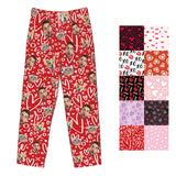 Custom Pajamas Pants Plaid Personalized Funny PJ Pant Design with Face Pajama for Men Women Dog Pet