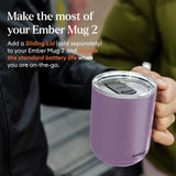 Ember Temperature Control Smart Mug 2, 14 Oz, App-Controlled Heated Coffee Mug with 80 Min Battery Life and Improved Design, White