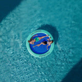 Round Floating Ring Inflatable Water Hammock Heavy Duty River Floats Lake Raft for Adults Tanning Pool Lounger Float Island Platform Pad Mat for Party