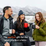 Ember Temperature Control Smart Mug 2, 14 Oz, App-Controlled Heated Coffee Mug with 80 Min Battery Life and Improved Design, White