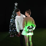 TOSY Flying Disc - 16 Million Color RGB or 36 LEDs, Extremely Bright, Smart Modes, Auto Light Up, Rechargeable, Cool Valentine, Easter, Birthday & Camping Gift for Men/Boys/Teens/Kids, 175g Frisbee