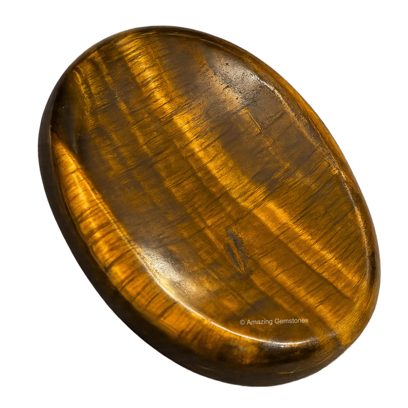 Amazing Gemstone Labradorite Worry Stone, Healing Crystals - Piedra Crystal Fidget for Gift, Meditation, Calming, Relaxation, Stress Relief