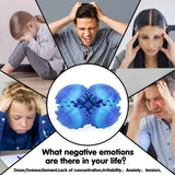 Gear Ball 3D Printed Cube Fidget Toy,Gear Sphere Fidget Toys,Sensory Toys for Stress and Anxiety Relief, Desk Toy Fidget Spinners,Stocking Stuffers for Adults & Kids Gift(Blue Green, 3.1 Inch)