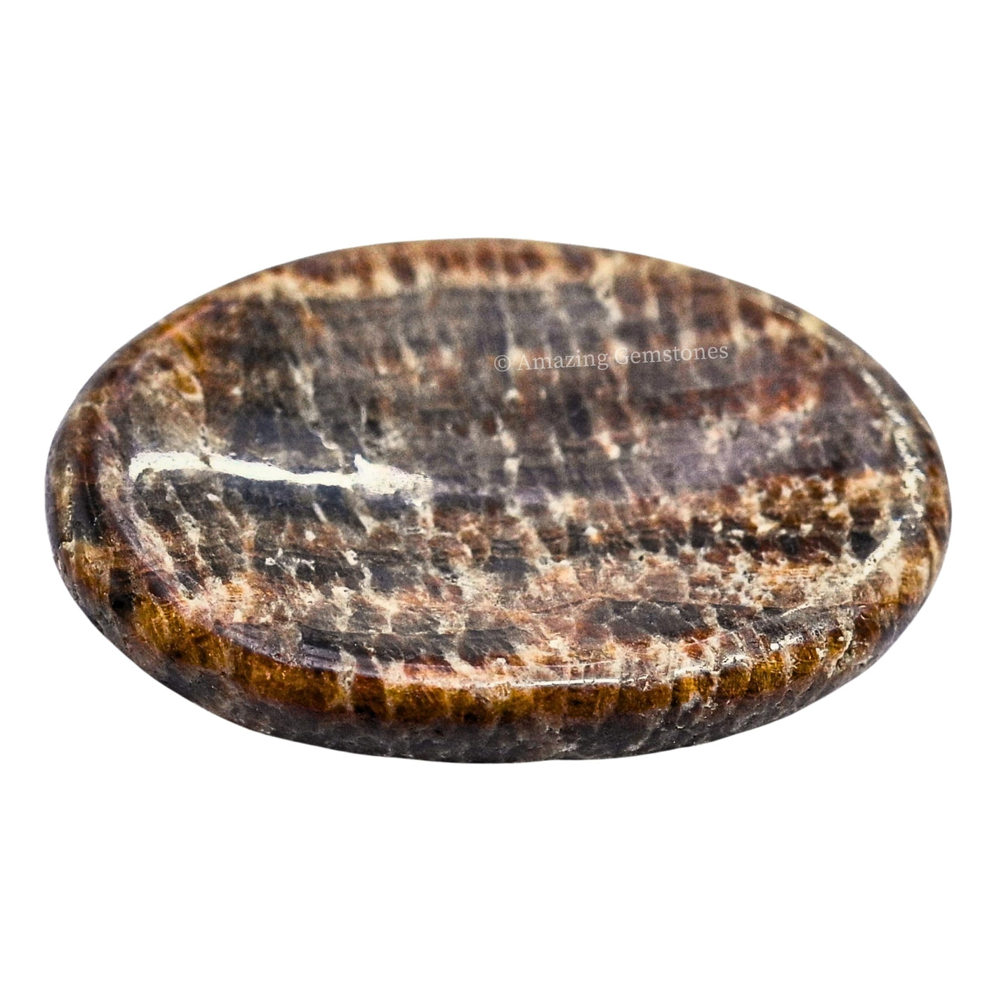 Amazing Gemstone Labradorite Worry Stone, Healing Crystals - Piedra Crystal Fidget for Gift, Meditation, Calming, Relaxation, Stress Relief