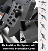 Innova Inversion Table with Adjustable Headrest, Reversible Ankle Holders, and 300 lb Weight Capacity
