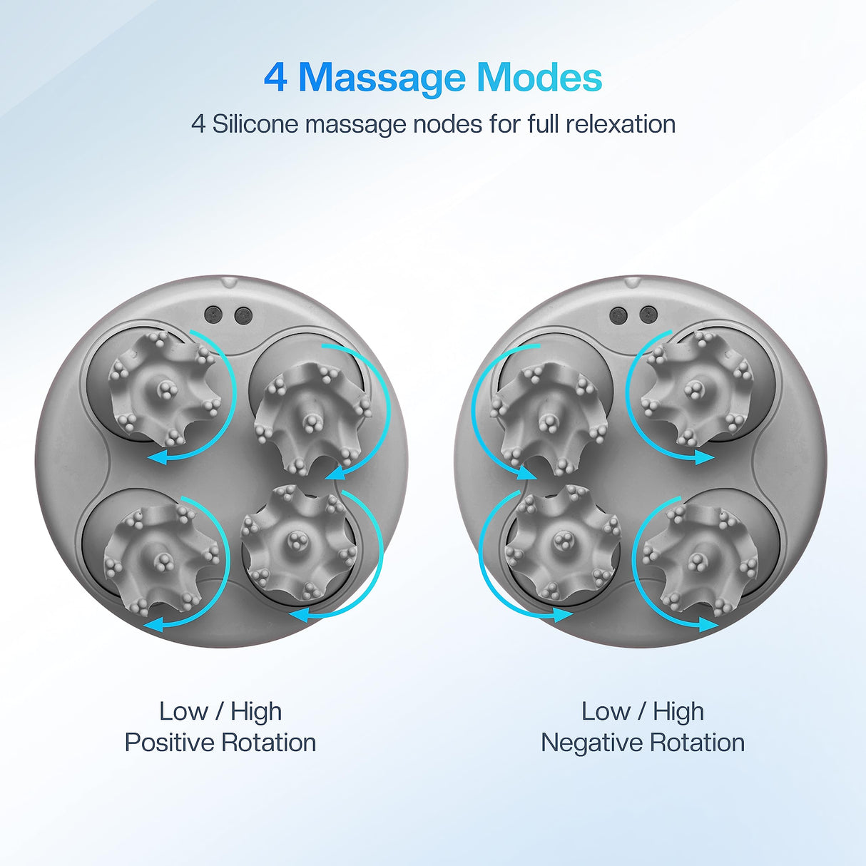 COMFIER Electric Cordless Hair Scalp Massager with Kneading 84 Massage Nodes, Handheld Portable Head Scratcher Massager for Hair Growth, Deep Clean and Stress Relax, Gifts for Men Dad