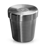 Vacuum Insulated Ice Cream Pint Cooler Keeps Frozen for hours enjoy ice cream anywhere (Stainless Steel)