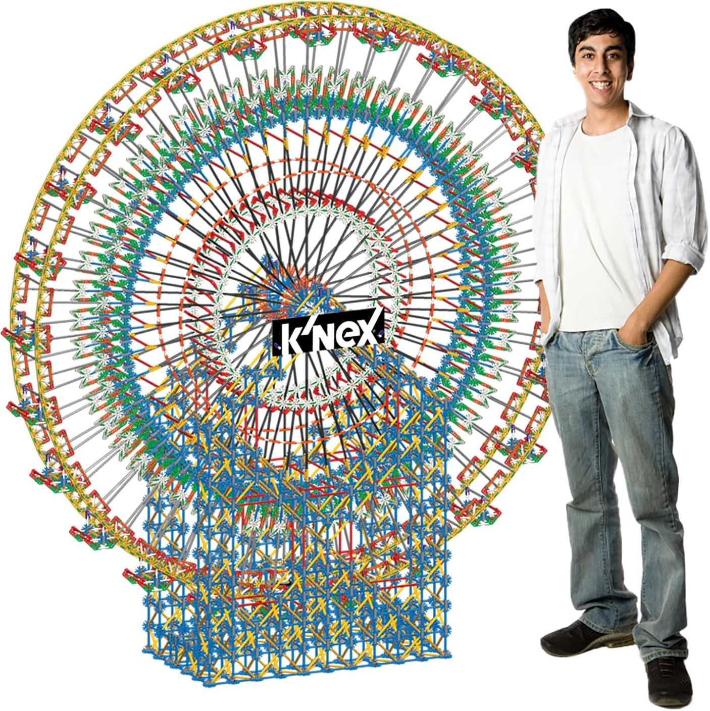 K'NEX - Thrill Rides‚ 6-Foot Ferris Wheel‚ STEM Building, Creative Construction Set‚ Ages 16+