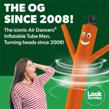 LookOurWay Air Dancers Wacky Waving Inflatable Tube Man Set - 10 Feet Tall Inflatable Dancing Man with Blower - Red