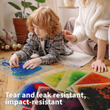Art3d Liquid Fusion Activity Play Centers for Children, Toddler, Teens, 12" X 12" Pack of 9 Tiles