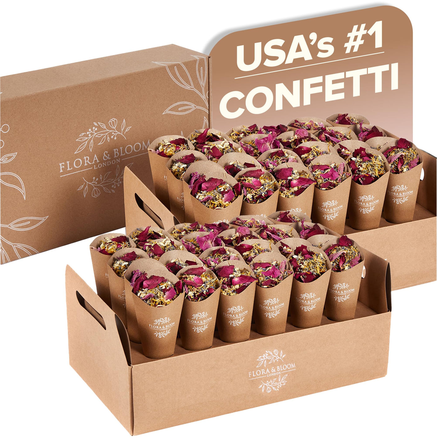 Biodegradable Confetti (48 Guests)