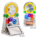 Kikkerland Solar Powered Rainbow Maker – Prism Suncatcher, Fun Home Window Decor – Unique Gift for Christmas & Birthdays – Single Crystal