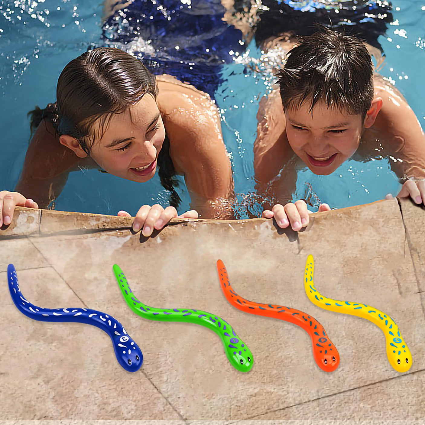 Summer Pool Toys Underwater Diving Games Dive Sticks Duck 3-Pack