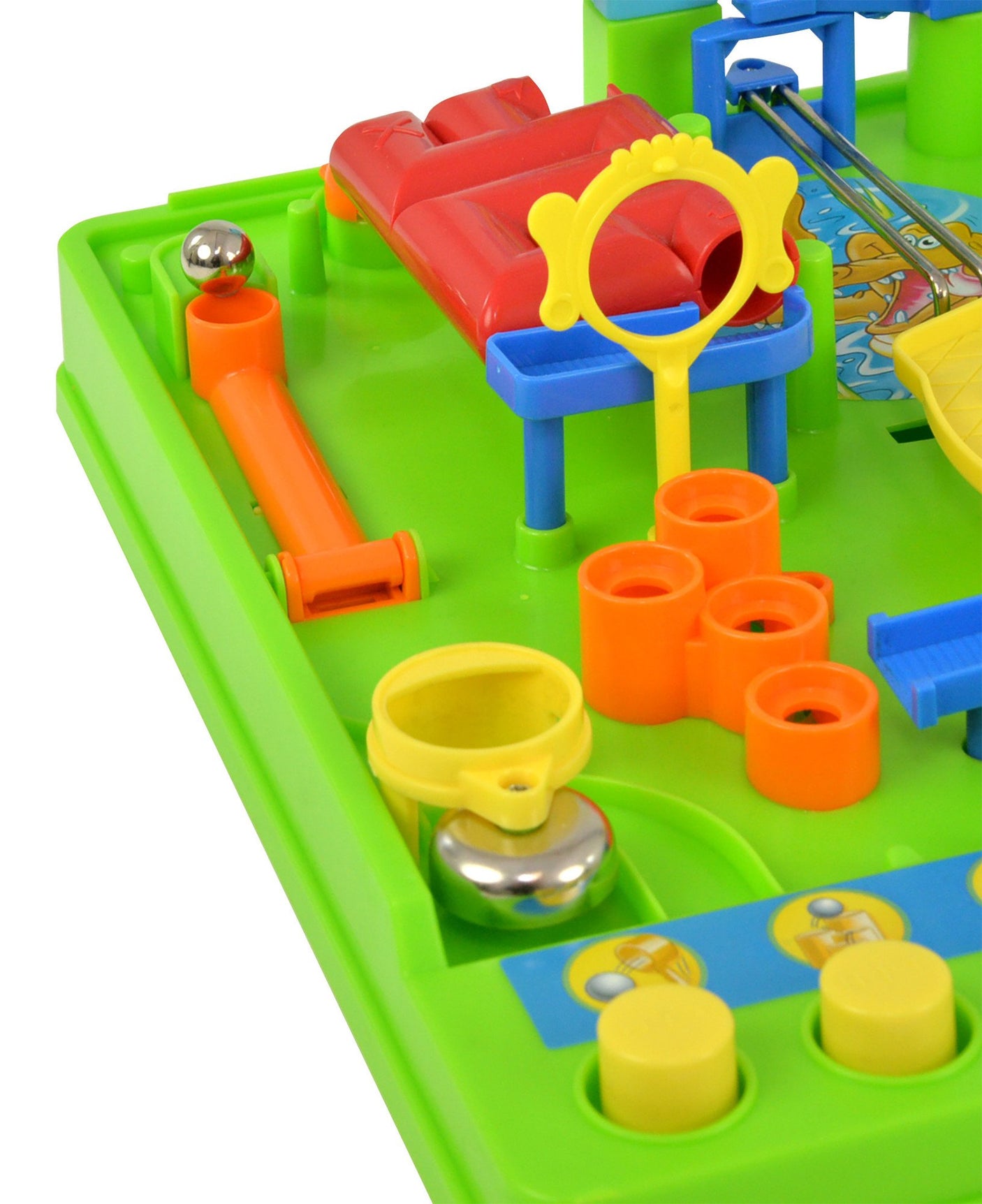 Screwball Scramble Level Up Kids Board Game- Timed Marble Run Obstacle Course Kids Games - Holiday Toys and Christmas Games - Toddler Ages 5 Years and Up
