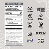 MINDRIGHT Brain Boost Coffee Enhancer - Superfood Blend w/Mushroom - Caffeine Free Low Sugar (Cocoa Blend, 10 Pack)